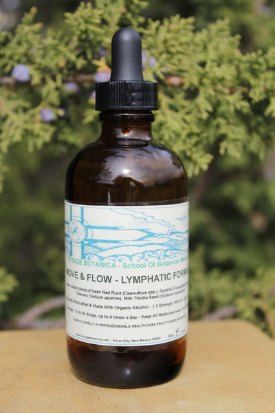 MOVE & FLOW - LYMPHATIC FORMULA - 4 Ounce Size -
