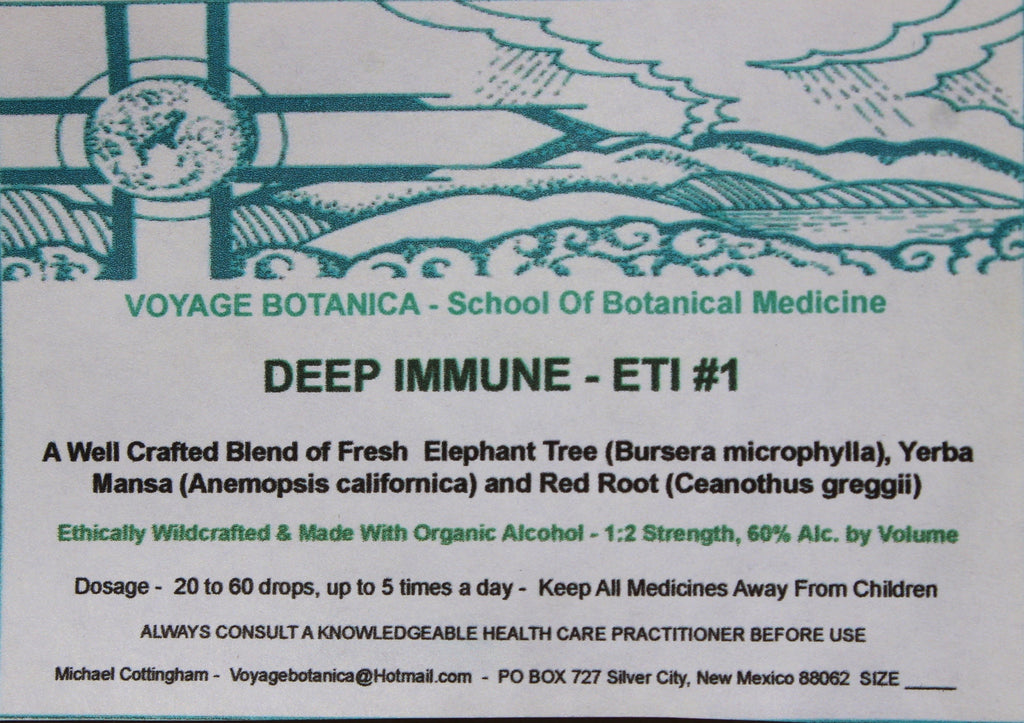 DEEP IMMUNE - ETI #1 EXTRACT FORMULA 4 ounce size