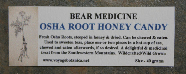 OSHA ROOT HONEY MEDICINE CANDY  -  40 gram - Ready to ship new batch after Oct 10th, 2023  ORDER NOW and SAVE