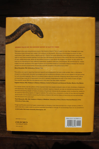Shocking History of Electric Fishes : From Ancient Epochs to the Birth of Modern Neurophysiology Finger, Stanley; Piccolino, Marco -