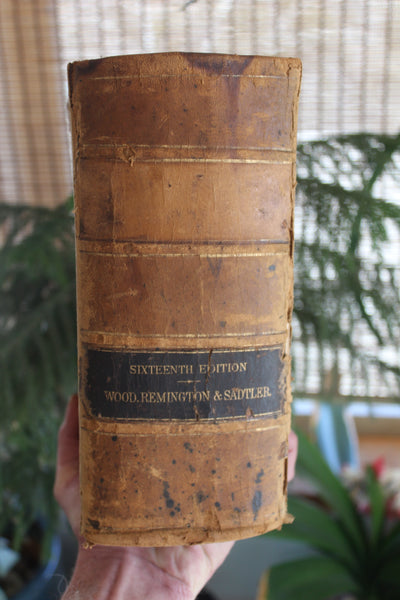 (BARGAIN Dispensatory) The Dispensatory of the United States of America. Sixteeth Edition, Carefully Revised. George B. Wood; Remington & Sadtler  - 1889