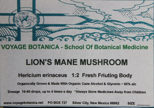 LION'S MANE MUSHROOM - Hericium erinaceus - 4 Ounce Size Extract !