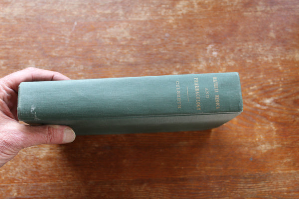 Materia Medica and Pharmacology 1927 Culbreth Hardcover - EXCELLENT REFERENCE