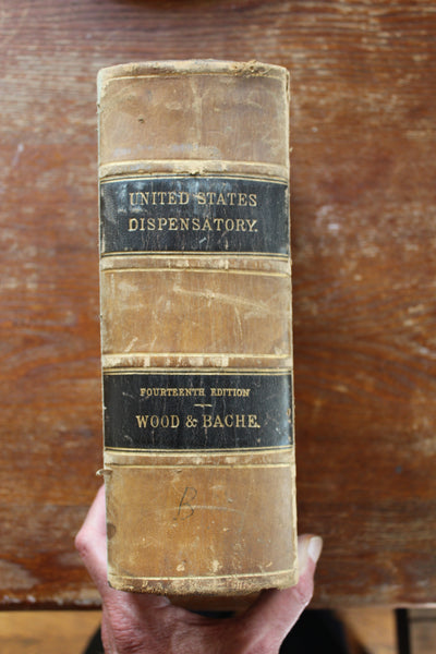 1877 The Dispensatory of the United States by Wood & Bache 14th Edition