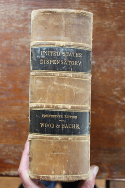 1877 The Dispensatory of the United States by Wood & Bache 14th Edition