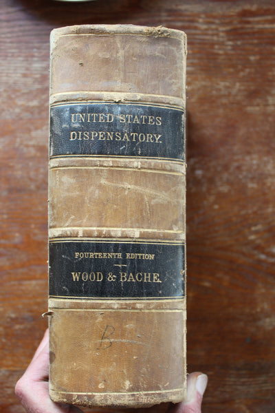 1877 The Dispensatory of the United States by Wood & Bache 14th Edition