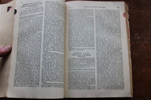 Dispensatory of the United States Remington & Wood  20th Ed. 1918 Cloth Bound Illus - An Inexpensive and Usable Copy!