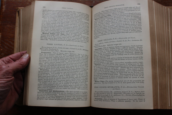The National Dispensatory • Alfred Stillé & John Maisch •1880 -  Over 1600 pages of Mostly Botanical Medicine!