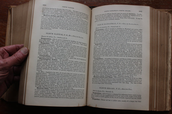 The National Dispensatory • Alfred Stillé & John Maisch •1880 -  Over 1600 pages of Mostly Botanical Medicine!