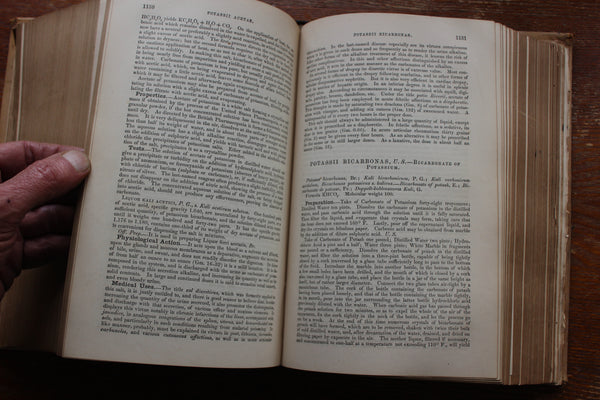 The National Dispensatory • Alfred Stillé & John Maisch •1880 -  Over 1600 pages of Mostly Botanical Medicine!
