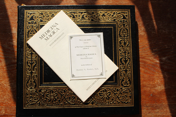 MEDICINA MAGICA by Biedermann The Classics of the Medicine Library HC RARE 1986 - Limited Edition Copy #19782