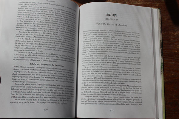 THE JOURNALS of HIPOLITO RUIZ - Spanish Botanist in Peru and Chile 1777-1788 - First Edition - Very Good To Fine Cond.