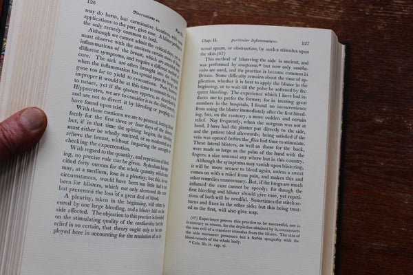 Observations on the Diseases of the Army. The Classics of Medicine Library - Beautiful Leather Reprint of Classic 1810 Work