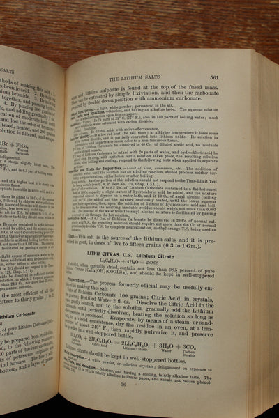 Practice of Pharmacy 5th Edition 1907 Joseph P Remington Illustrated Book RARE - THE Foundation of ALL Herbal Medicine Pharmacy started with this book!