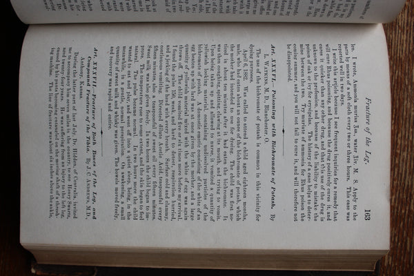 Eclectic Medical Journal Volume 45. 1885 Original Publication - Rare