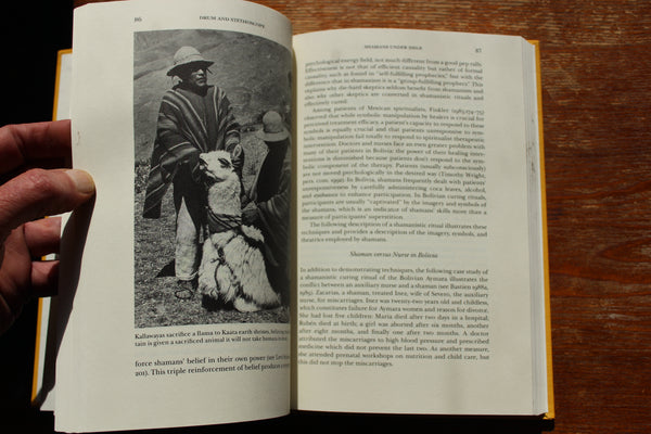 DRUM and STETHOSCOPE - Integrating Ethnomedicine and Biomedicine in Bolivia, Joseph W. Bastien - Signed and Inscribed 1st edition