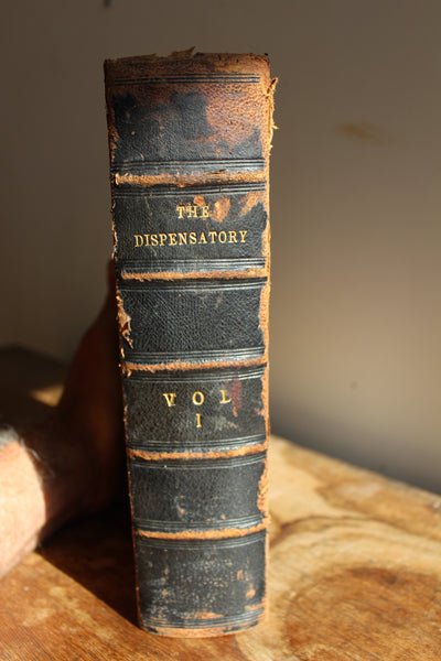 1890 THE DISPENSATORY Of The United States - 16th Edition - Wood & Bache - Hardcover VOLUME 1