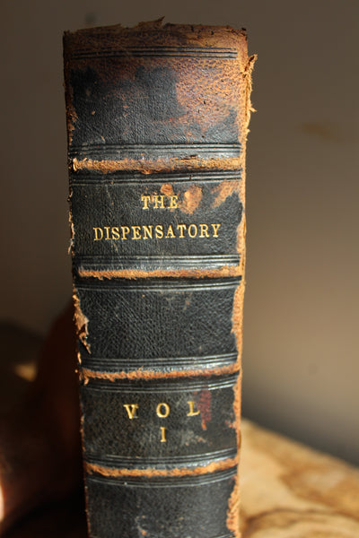 1890 THE DISPENSATORY Of The United States - 16th Edition - Wood & Bache - Hardcover VOLUME 1