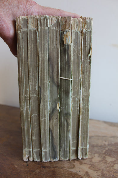 1890 THE DISPENSATORY - 16th Edition - Wood, Remington, & Sadtler, - In 7 Parts (paper edition) Extremely Rare