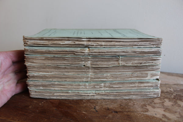 1890 THE DISPENSATORY - 16th Edition - Wood, Remington, & Sadtler, - In 7 Parts (paper edition) Extremely Rare