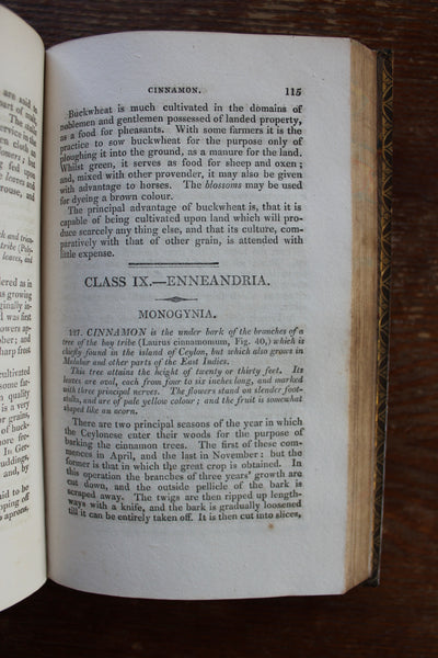 1825 - Useful Knowledge: or a familiar account of the various productions of Nature, Mineral, Vegetable, and Animal, which are chiefly employed for the use of Man: 4th Ed., 3 Vols