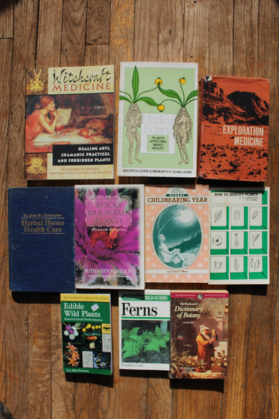 Ethnobotany, Herbal Medicine, Nature Health - 10 Book Lot For One Great Price #30