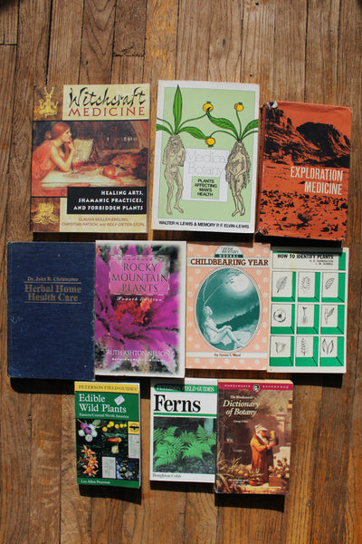Ethnobotany, Herbal Medicine, Nature Health - 10 Book Lot For One Great Price #30