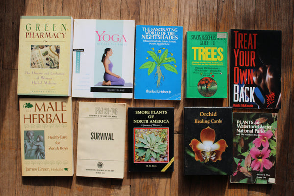 Ethnobotany, Herbal Medicine, Nature Health - 10 Book Lot For One Great Price #31