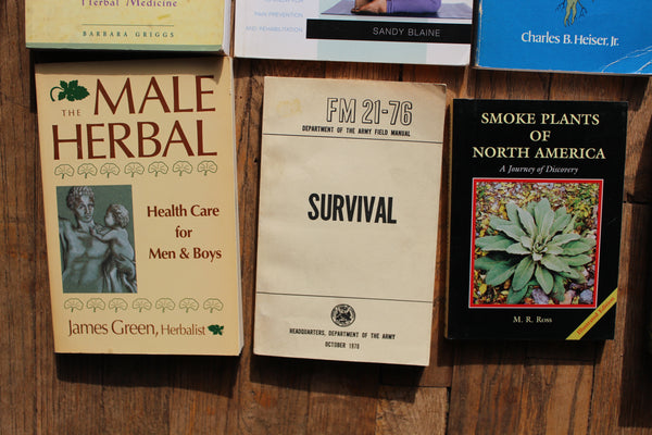 Ethnobotany, Herbal Medicine, Nature Health - 10 Book Lot For One Great Price #31
