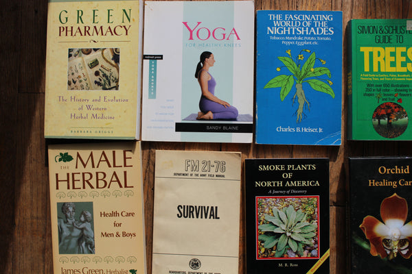 Ethnobotany, Herbal Medicine, Nature Health - 10 Book Lot For One Great Price #31