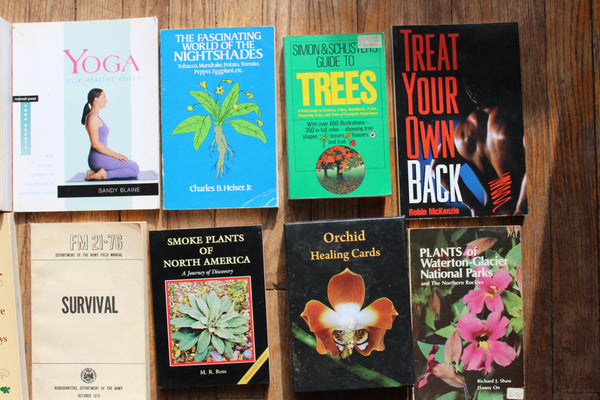 Ethnobotany, Herbal Medicine, Nature Health - 10 Book Lot For One Great Price #31
