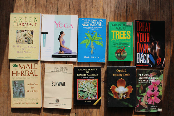 Ethnobotany, Herbal Medicine, Nature Health - 10 Book Lot For One Great Price #31
