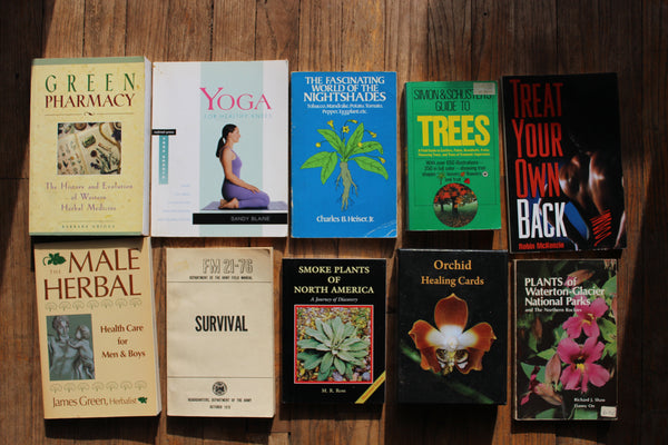 Ethnobotany, Herbal Medicine, Nature Health - 10 Book Lot For One Great Price #31