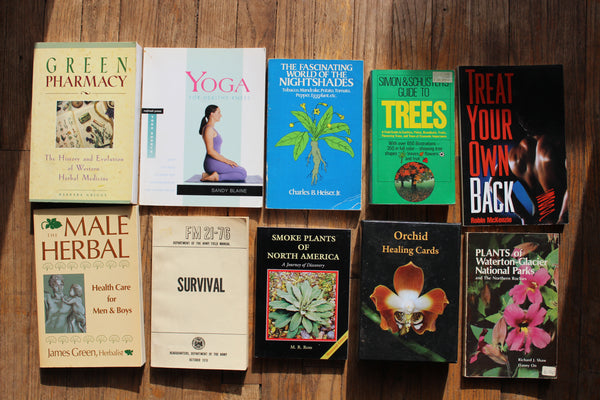 Ethnobotany, Herbal Medicine, Nature Health - 10 Book Lot For One Great Price #31