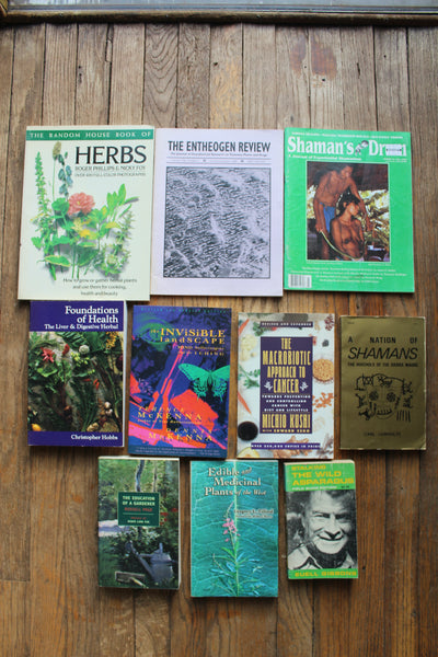 Ethnobotany, Herbal Medicine, Nature Health - 10 Book Lot For One Great Price #32