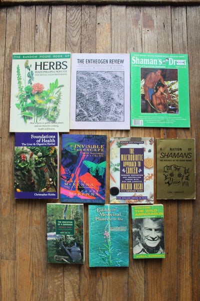 Ethnobotany, Herbal Medicine, Nature Health - 10 Book Lot For One Great Price #32