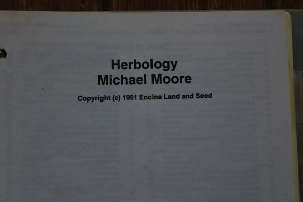 SPECIAL FUND RAISER - I am Making A FINAL Run of This Important Transcript! RARE BOOKS - Transcript of Michael Moore's 400 Hour Course (Early 1990's) 300+ Pages of Oral Tradition Transcribed Into Written Word. A Rare Treasure