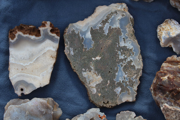 SPECIAL FUND RAISER - BEAUTIFUL - MINERAL - LUNA AGATE - Catron County, New Mexico - 16 Pounds of Lovely Specimens - GREAT For Cutting, Rock Shops, Beautiful in Aquariums, Terrariums and GARDENS