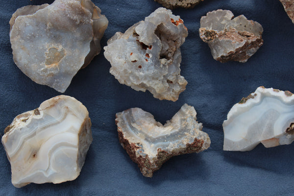 SPECIAL FUND RAISER - BEAUTIFUL - MINERAL - LUNA AGATE - Catron County, New Mexico - 16 Pounds of Lovely Specimens - GREAT For Cutting, Rock Shops, Beautiful in Aquariums, Terrariums and GARDENS