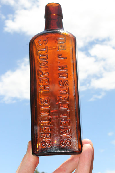 SPECIAL FUND RAISER - (4) Spectacular OLD MEDICINE BOTTLES - Beautiful Display