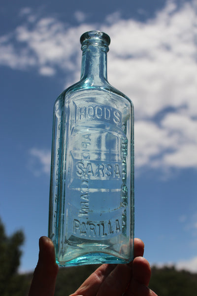 SPECIAL FUND RAISER - (4) Spectacular OLD MEDICINE BOTTLES - Beautiful Display