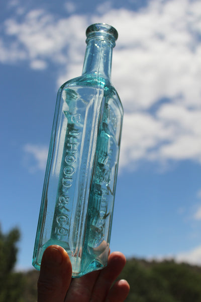 SPECIAL FUND RAISER - (4) Spectacular OLD MEDICINE BOTTLES - Beautiful Display