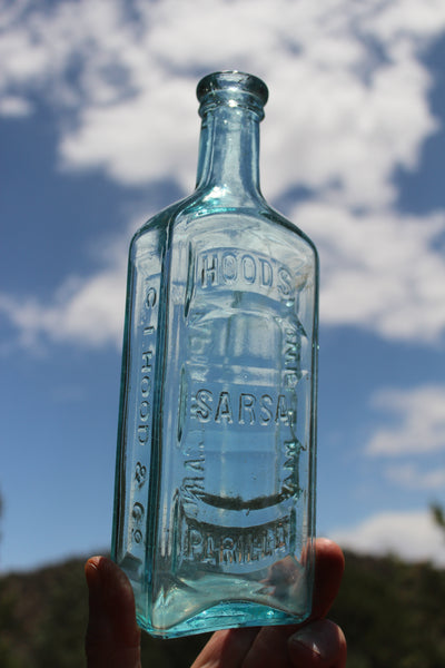 SPECIAL FUND RAISER - (4) Spectacular OLD MEDICINE BOTTLES - Beautiful Display