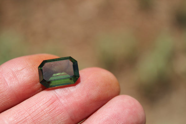 Special Fund Raiser -  SPACE TREASURE - Faceted and etched Moldavite - Impact Glass - Rare Beauty!
