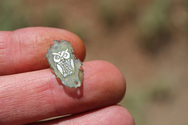 Special Fund Raiser -  SPACE TREASURE - Faceted and etched Moldavite - Impact Glass - Rare Beauty!