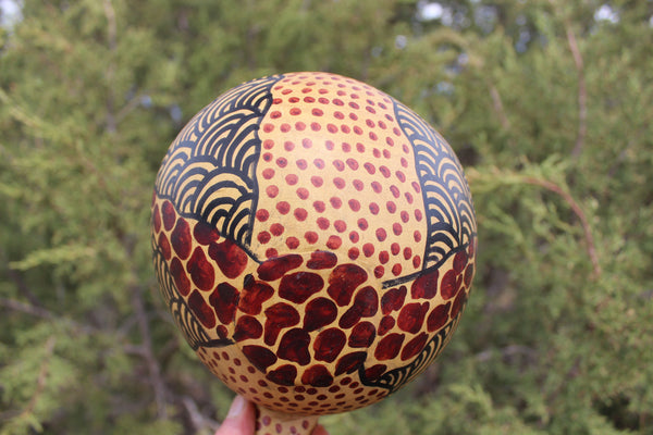 FUND RAISER -   Beautiful Artist Carved Wooden Bowl with Leopard From Mozambique -  Please No Discount Codes On This Listing!