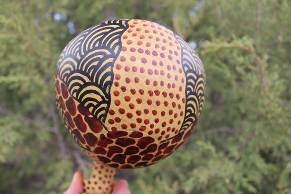 FUND RAISER -   Beautiful Artist Carved Wooden Bowl with Leopard From Mozambique -  Please No Discount Codes On This Listing!