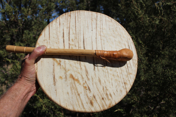 FUND RAISER - One Of THE FINEST Lakota Style Drums you will ever hear - MAGICAL    -  Please No Discount Codes On This Listing!