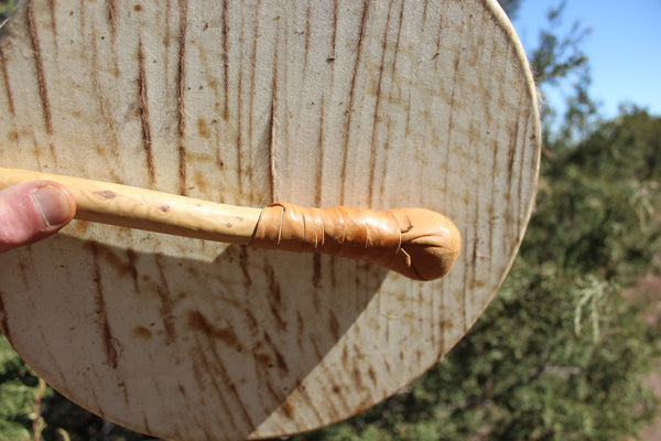 FUND RAISER - One Of THE FINEST Lakota Style Drums you will ever hear - MAGICAL    -  Please No Discount Codes On This Listing!
