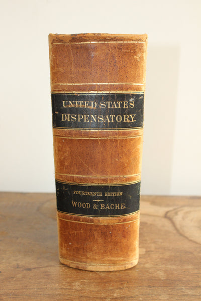 1879 The Dispensatory of the United States by Wood & Bache 14th Edition